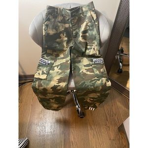 Camo cargo Adidas pants